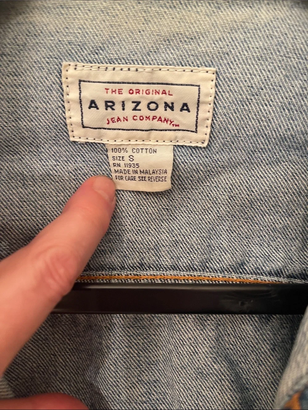 Arizona Jean Company Light Blue Denim Jacket - Picture 2 of 12